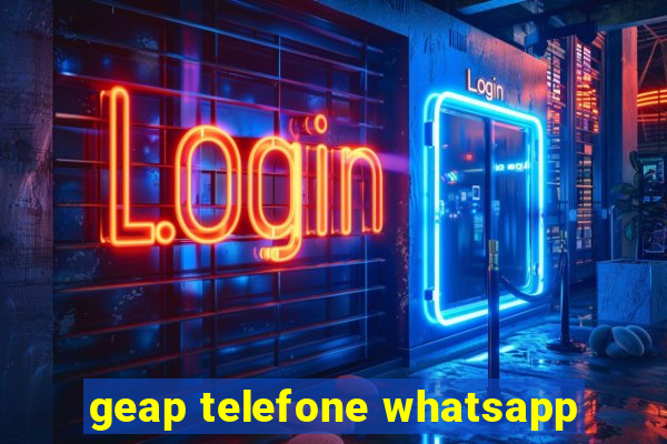 geap telefone whatsapp